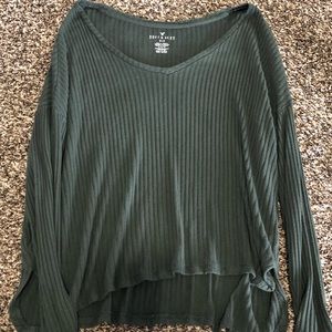 American eagle cropped long sleeve